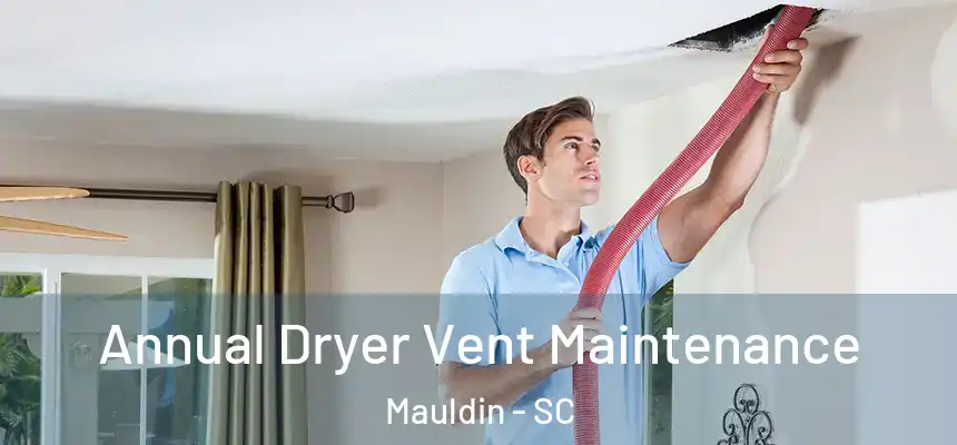 Annual Dryer Vent Maintenance Mauldin - SC