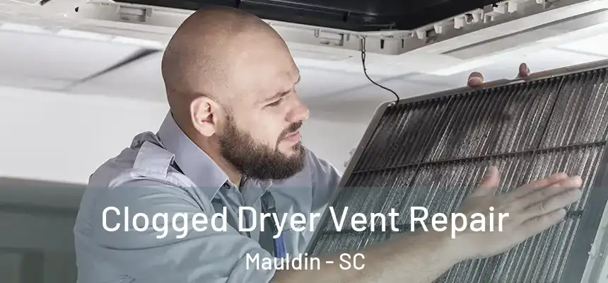Clogged Dryer Vent Repair Mauldin - SC